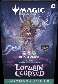 Lorwyn Eclipsed Blight Curse Commander Deck