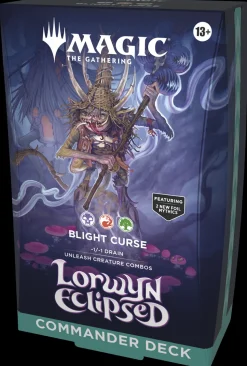 Lorwyn Eclipsed Blight Curse Commander Deck