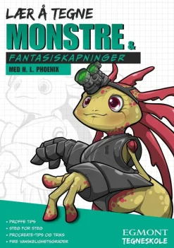 Lær å tegne monstre og fantasiskapninger