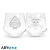 Luffy & Ace Glass Set of 2