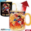 Luffy & Sabo Heat Change Mug 460 ml