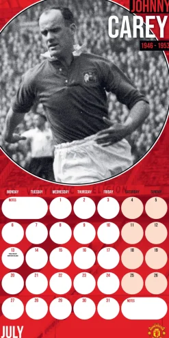 Manchester United Fc Legends 2026 Cal.