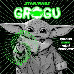 Mandalorian Grogu 2026 Mini Calendar