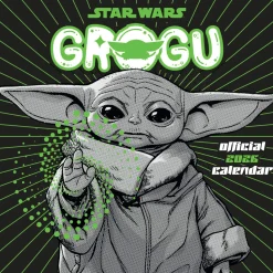 Mandalorian Grogu 2026 Square Calendar