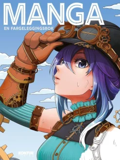 Manga en fargeleggingsbok