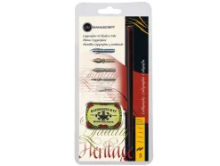 Manuscript Pen & nib sett Copperplate & shadow