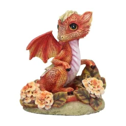 Marigold Flower Dragon Ornament 11 cm