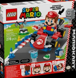 Mario Kart - interaktiv LEGO Mario og Standard Kart (72043)