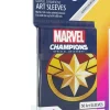 Marvel Champions Captain Marvel Sleeves (51)