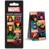 Marvel Comics (Retro Grid) Magnetic Bookmark