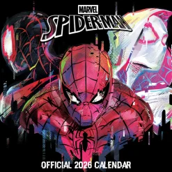 MARVEL SPIDER-MAN 2026 SQUARE CALENDAR