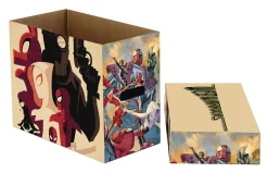 Marvel Web Warriors 5pk Short Comic Storage Box