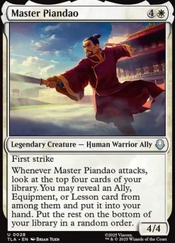 Master Piandao (Enkeltkort)