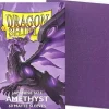 Matte Amethyst Japanese Size Dragon Shield Sleeves (60)