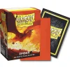 Matte Dual Ember Standard Size Dragon Shield Sleeves (100)