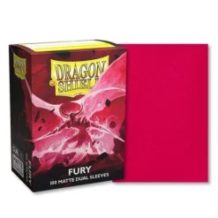 Matte Dual Fury Standard Size Dragon Shield Sleeves (100)