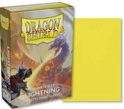 Matte Dual Lightning Japanese Size Dragon Shield (60)