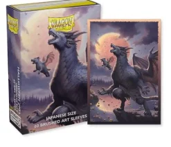 Matte Halloween 2023 Japaneze Size (60) Kortlommer, Dragon Shield