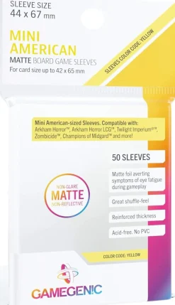 Matte Sleeves Mini American (50)