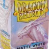 Matte White Standard Size Dragon Shield Sleeves (100)