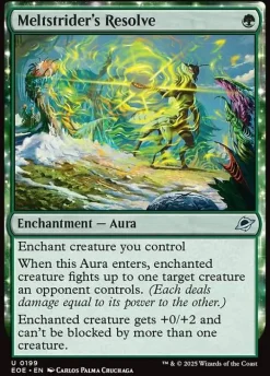 Meltstrider's Resolve (Enkeltkort)