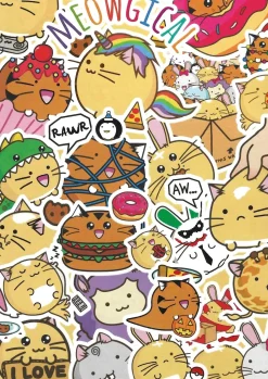 Meowgical Characters Card