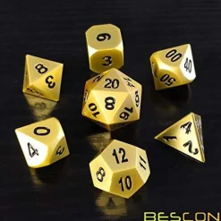 Metal Poly Matt Gold /Black (7)