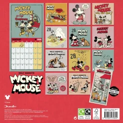 Mickey Classic 2026 Square Calendar