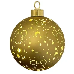 Mickey Mouse Stars Lighted Bauble 10 cm