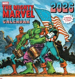 Mighty Marvel 2026 Wall Cal Reissue 1976 Cal