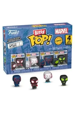 Miles Morales Bitty POP! Vinyl Figure 4-Pack (med Chase-figur)