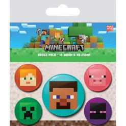 Minecraft Faces Badge Pack