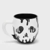 Molten Skull Earthenware Mug