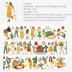 Moments Wide Washi PET Tape