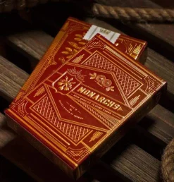 Monarch Red Deluxe Kortstokk