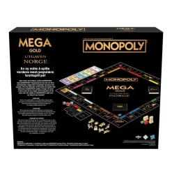 Monopoly Mega Gold Edition Norsk Utgave