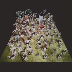 Monsters Standee Set (64)