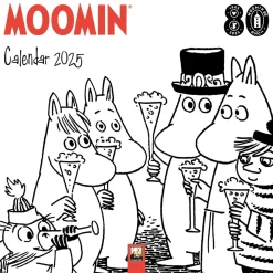 Moomin: Comic Strip Mini Wall Calendar 2025 (Art Calendar)