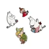 Moomin Pins Set of 4