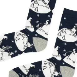 Moomin Snowdrift Socks (40-46)