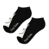 Moomintroll's Temper Black Ankle Socks (40-46)