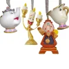 Mrs Potts and Friends 3D Hanging Decorations Set of 4