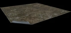 Muddy Streets 60 x 60 cm Gaming Mat Battle Systems, Fantasy Terrain
