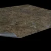 Muddy Streets 60 x 60 cm Grid Gaming Mat