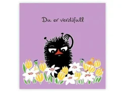 Mummi dobbeltkort - Du er verdifull