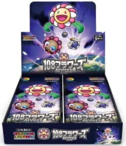 Murakami.Flowers Collectible Trading Card 108 Revised Booster Display Boks (Japansk)