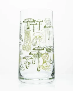 Mushrooms Drinking Glass 540 ml
