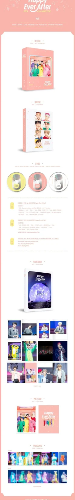 Muster, Happy Ever After DVD