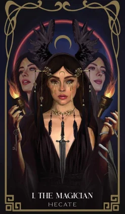 Mythos Tarot Pocket Tin Edition: Guidance from the Greek Gods