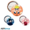 Naruto, Sasuke, Sakura Badge Pack